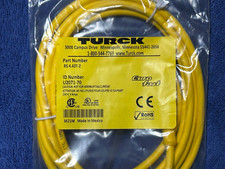 NEW / SEALED - TURCK RS 4.43T-2, 4P CORD EURO MALE 2M STR YELLOW PVC 22AWG A-07 