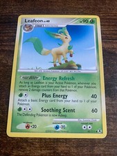 Pokemon Card Leafeon LV.49 45/111 Non-Holo LP Rising Rivals Set