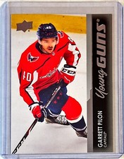 2021-22 Upper Deck Series 1 Young Guns Garrett Pilon #214 Washington Capitals