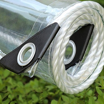 Durable 0.35mm PVC Tarpaulin with Eyelets - All-Weather Protection 1x2.5m