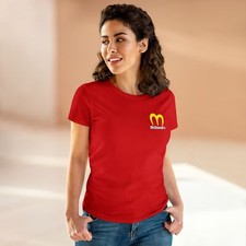 McDowell's Big Mick Midweight Cotton Tee Front and Back Logos