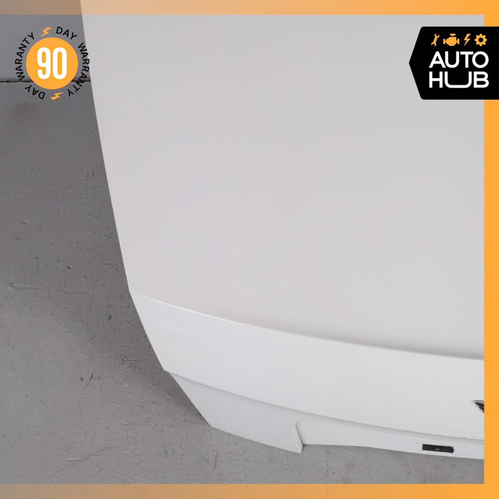 14-15 Bentley Flying Spur Trunk Lid Panel Assembly White OEM 44k