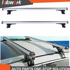 Labwork Roof Rack Cross Bar 48 Car Top Luggage Cargo Carrier W 3 Kinds Clamp Labwork Roof Rack Cross Bar 48 Car Top Luggage Cargo Carrier W 3 Kinds Clamp