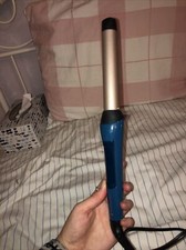 REMINGTON Silk Ceramic Slim 1/2"-1" Hair Curler Hot Curling Iron Wand Teal Base