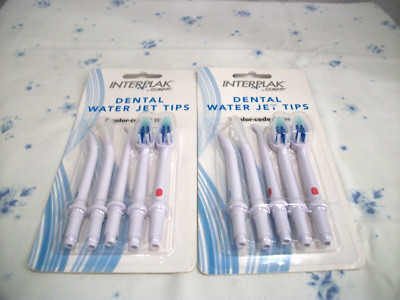 2 Sets Conair Interplak Replacement Dental Water Jet Tips 5 per set