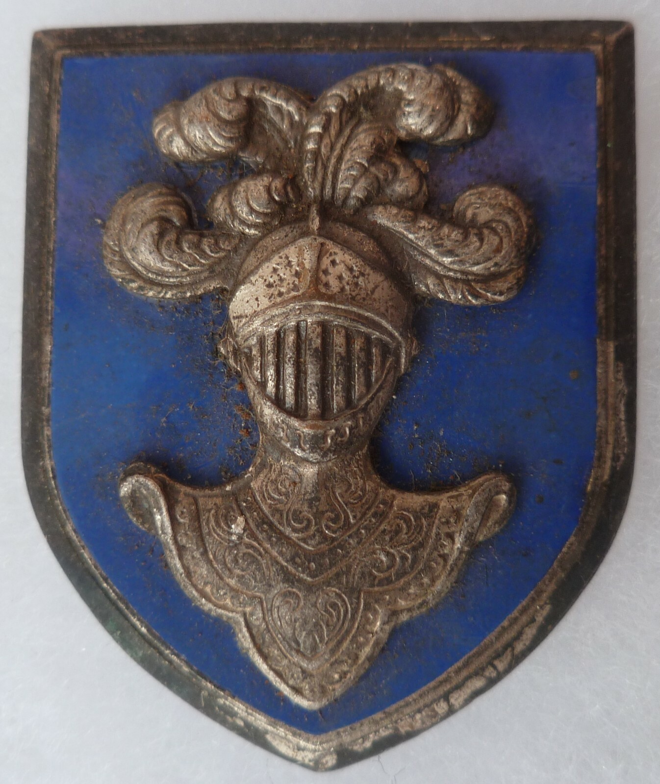 insigne de béret de l'arme blindée cavalerie Ambert béraudy Vaure