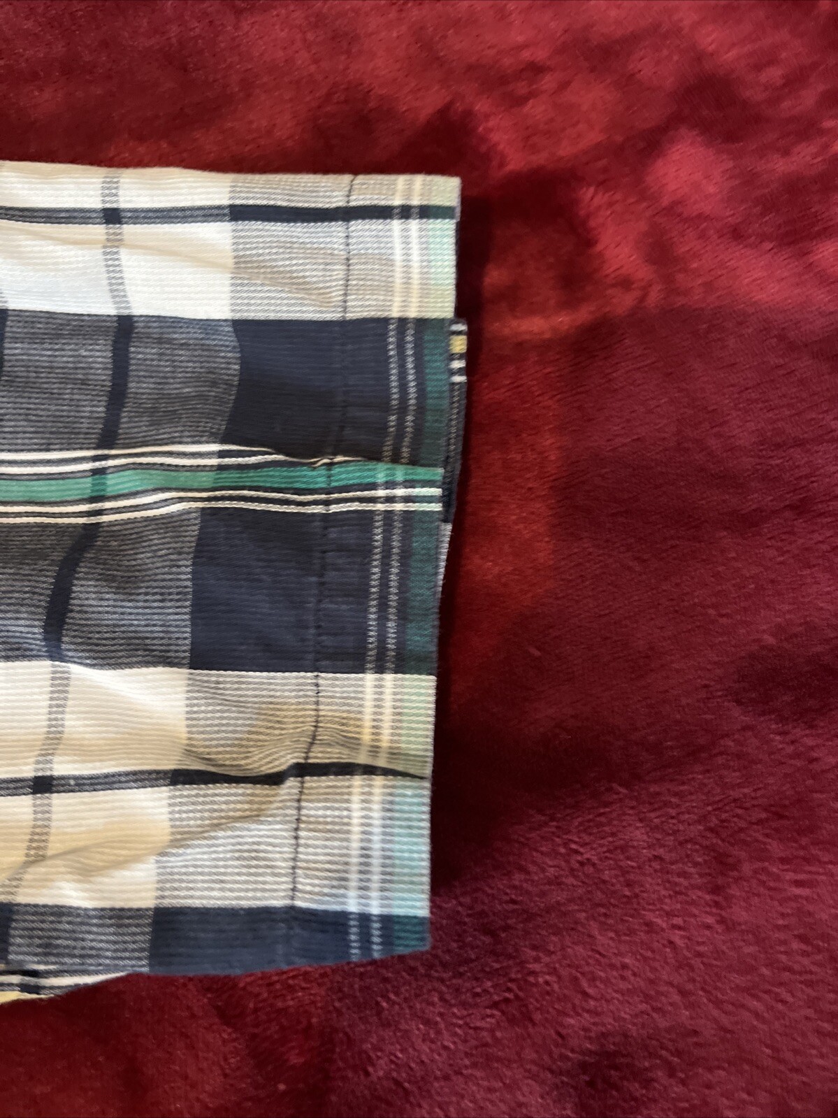 Authentic Pendleton Short Sleeve Plaid Button Shi… - image 4