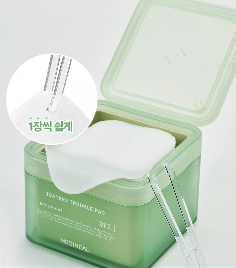 Mediheal Tea tree soothing pad double plan 200 sheets - Image 3 of 4