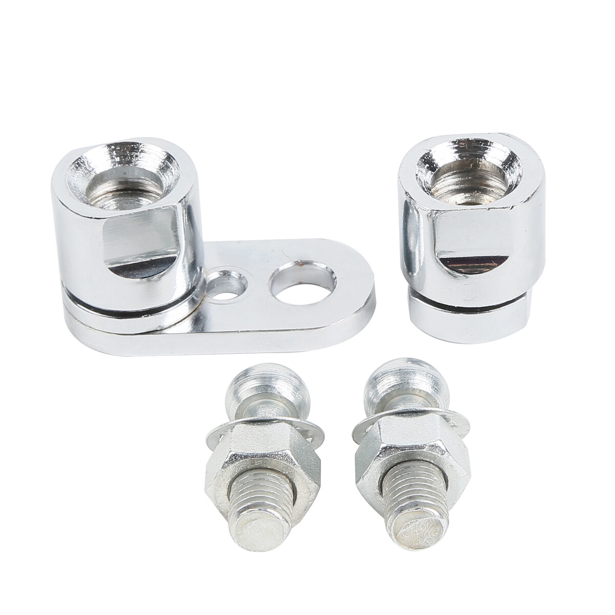 Chrome Front Turn Signal Swivel Assembly Kit Fit for Harley FXRS FXLR