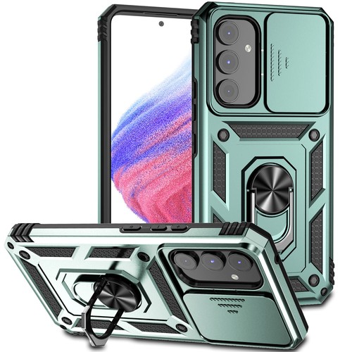 Do Samsung Galaxy A03 A03S A13 A23 A33 A53 A73 Ring Stand Case + Ochrona ekranu - Zdjęcie 14 z 70