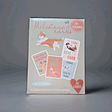 Puppy Dog Milestone Growth Development Cards 20 Cards Pet Parent Photo Prop