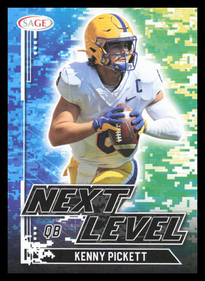 2022 SAGE HIT #84 Kenny Pickett  Pittsburgh Panthers