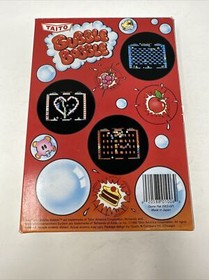 Nintendo NES Bubble Bobble Game CIB Complete Great Condition!