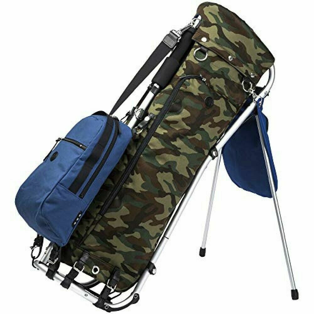 MIZUNO Caddy Bag Kisho Canvas Frame Walker Men's 5LJC201000 MIZUNO Caddy Bag Kisho Canvas Frame Walker Men's 5LJC201000