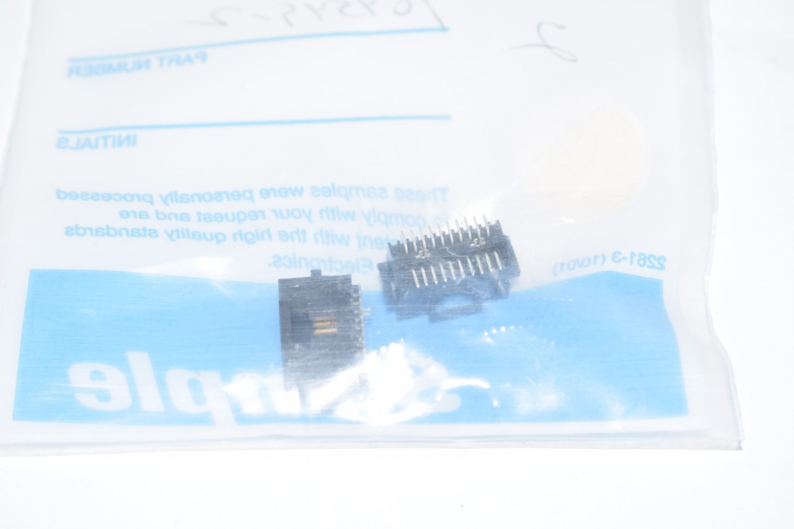 Lot of 2 NEW TE Connectivity AMP Connectors 104549-2 Connector Header ...