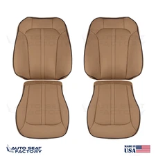 Replacement 2011 -2015 Lincoln MKX Perforated Canyon Vinyl Seat Covers 4PCS