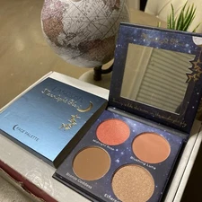 LASPLASH cosmetics - MOONLIGHT GLOW FACE PALETTE -blush, bronzer & highlight NEW