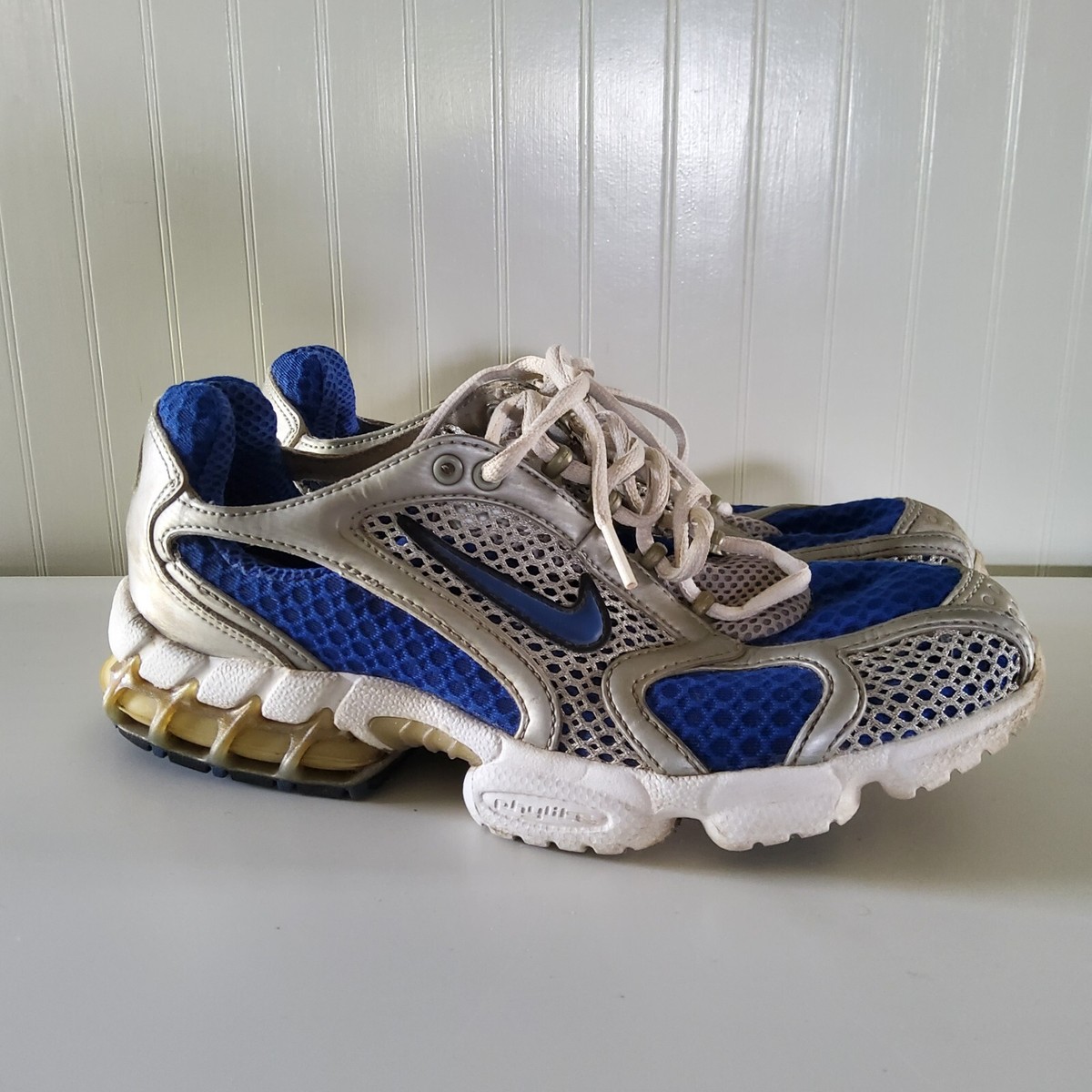 Nike ZOOM AIR Vintage from the 90's Blue/Silver Size 8