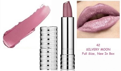 Clinique 42 SILVERY MOON Dramatically Different Lipstick Full Size 0.10 OZ NIB