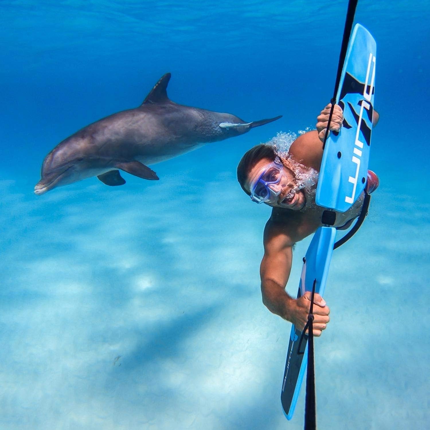 Subwing - Fly Under Water | Water Sport Towable for Boats, Orange Fusion