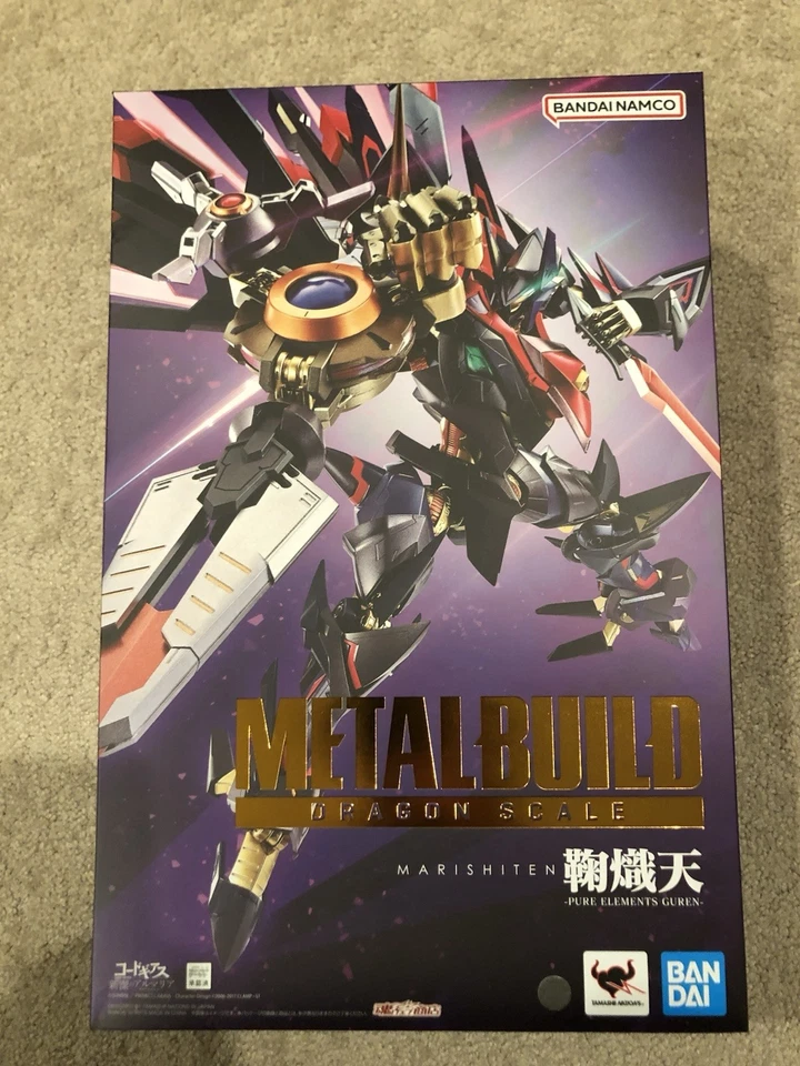 Bandai Dragon Scale Marishiten Pure Elements Guren "Code Geass" Metal Build Foto 2 de 4