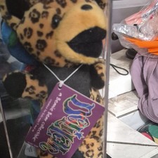 Liquid Blue Grateful Dead Bean Bear Dancing Bears Beanbag Plush 1998 MPN 01785