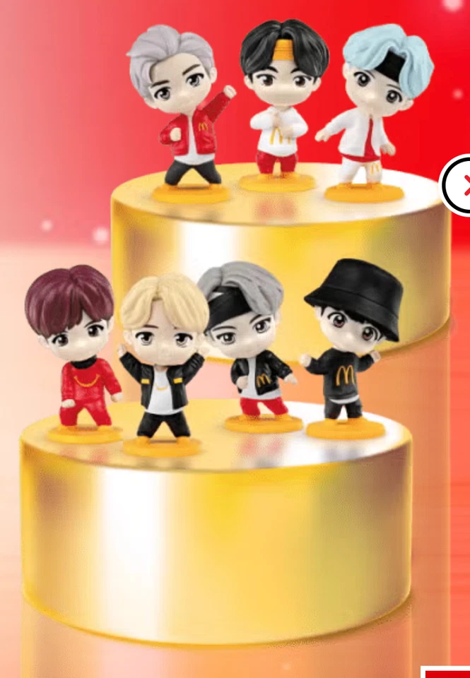 2025 McDONALD'S Tinytan BTS HAPPY MEAL TOYS Or Set - Image 3 of 4