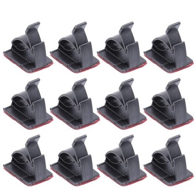  100 Pcs Klebe Kabelhalter Klebend Klebrige Drahtklammern Selbstklebender