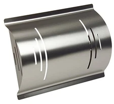  CC-BN Designer Contemporary Design Door Chime, Brushed Modern Multicoloured