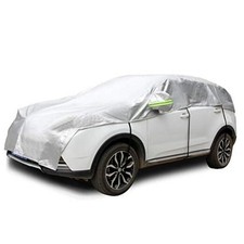 Half Car Cover All Weather Car Body Cover Sunshade Cover Snow Cover
