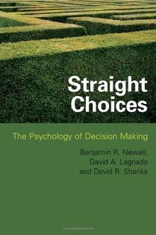 Straight Choices: The Psychology of Decision Making von ... | Buch | Zustand gut