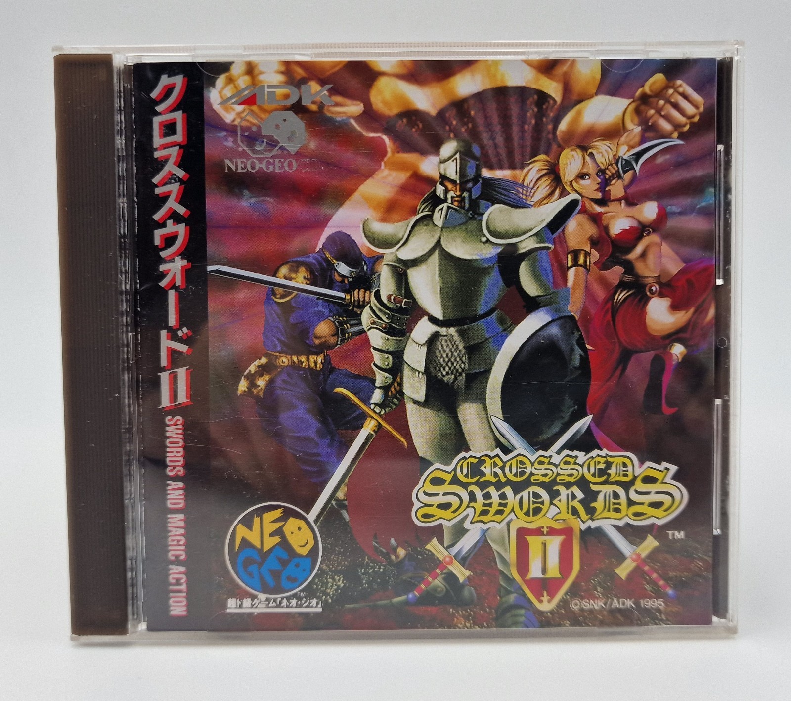 Crossed Swords II - SNK Neo Geo CD - Complet with Spincard - NTSC-J JAP JAPAN