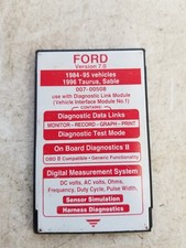  Ford Rotunda Ngs 84-95 1996 Taurus Card 007-00508 Star Tester