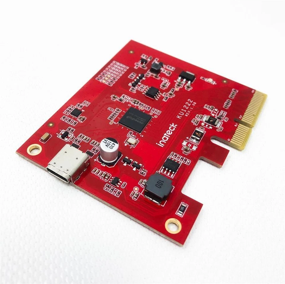 Inateck RedComets U27, PCIe USB 3.2 Gen 2 x 2 Karte, bis zu 20 Gbps, Low Profil - Image 3 of 4