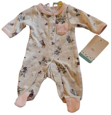 Disney Baby Girl Minnie & Mickey Sleeper Size Preemie