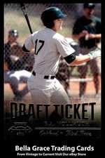 2011 Panini Playoff Contenders B.A. Vollmuth #DT22 Athletics Draft Ticket MLB 