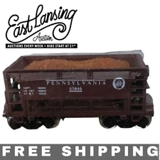 N Scale Pennsylvania Railroad Ore Car #63846 w/ Load