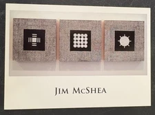 art postcard Jim McShea 2006 George Billis gallery invitation