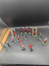 Vtg 16pc Britains Ltd. Toy Soldier Set Made in Hong Kong,Hand-Painted 1:32