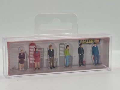 Faller 151608 Fußgänger Passanten 6 Figuren H0 1:87 handbemalt