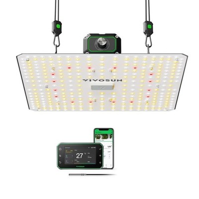 VIVOSUN LUMALIGHT 100W LED Grow Light + GrowHub E42A+ Smart Control
