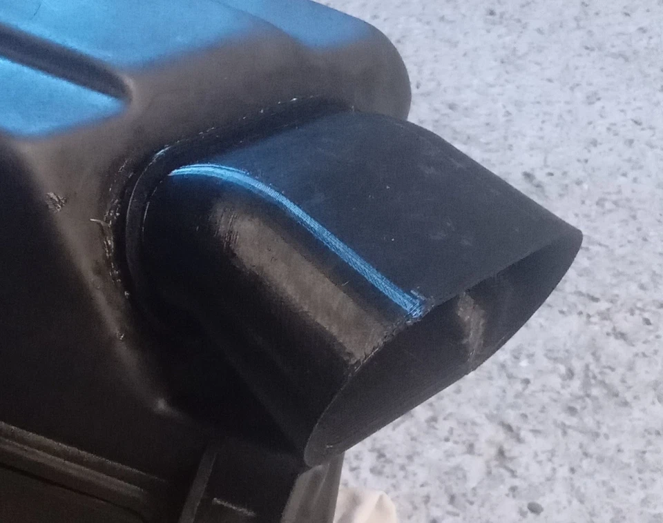 Snorkel Maggiorato Scatola Filtro Aprilia RS 125 - Immagine 2 di 3