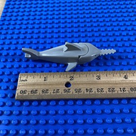 Lego Sawfish Minifigure City 60095 Fish Shark CMF Lot Rare Retired 70413 60095