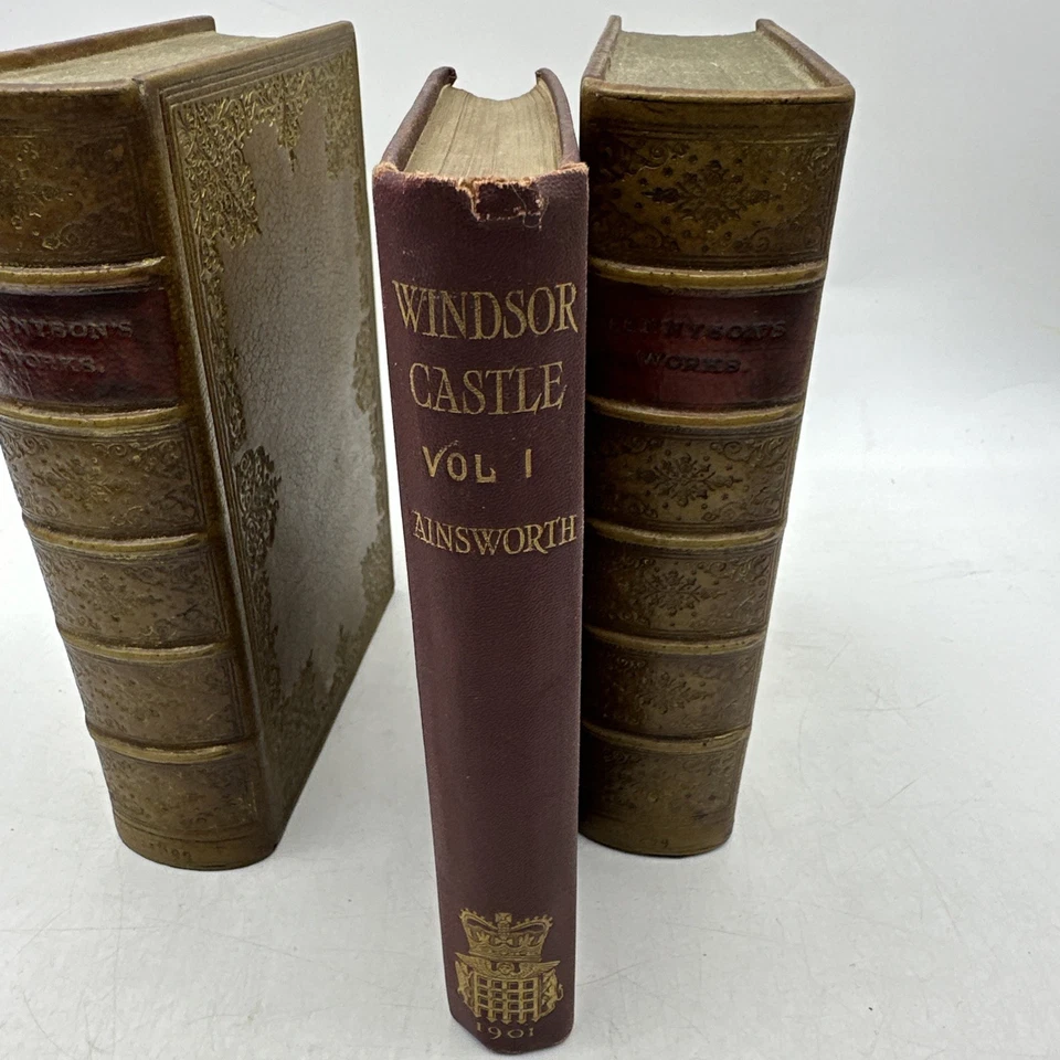 Novels Of William Harrison Ainsworth-Vol. 1-Windsor Castle-1901-Limited 2000-N80 - Image 4 of 4