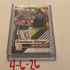 2025 PANINI DONRUSS DEVIN HESTER CANTON KINGS RELIC /425 CHICAGO BEARS