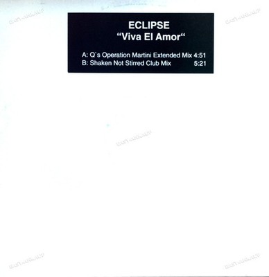 Eclipse - Viva El Amor Maxi (VG+) '