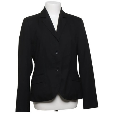 s.Oliver, Blazer, Größe: 40, Schwarz, Elasthan/Polyester/Viskose, Einfarbig #xG5