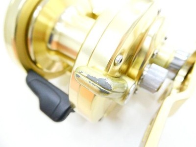 SHIMANO Baitcast Reel OCEA JIGGER 2000P 99 03 Large Spool Capacity Used Exc++