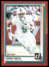 Jonnu Smith 2025 Donruss #267 Press Proofs Red Miami Dolphins