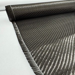 SOFIALXC Carbon Fiber Fabric Tuch DIY Dekoration 220g / m²-plain-50cmx100cm